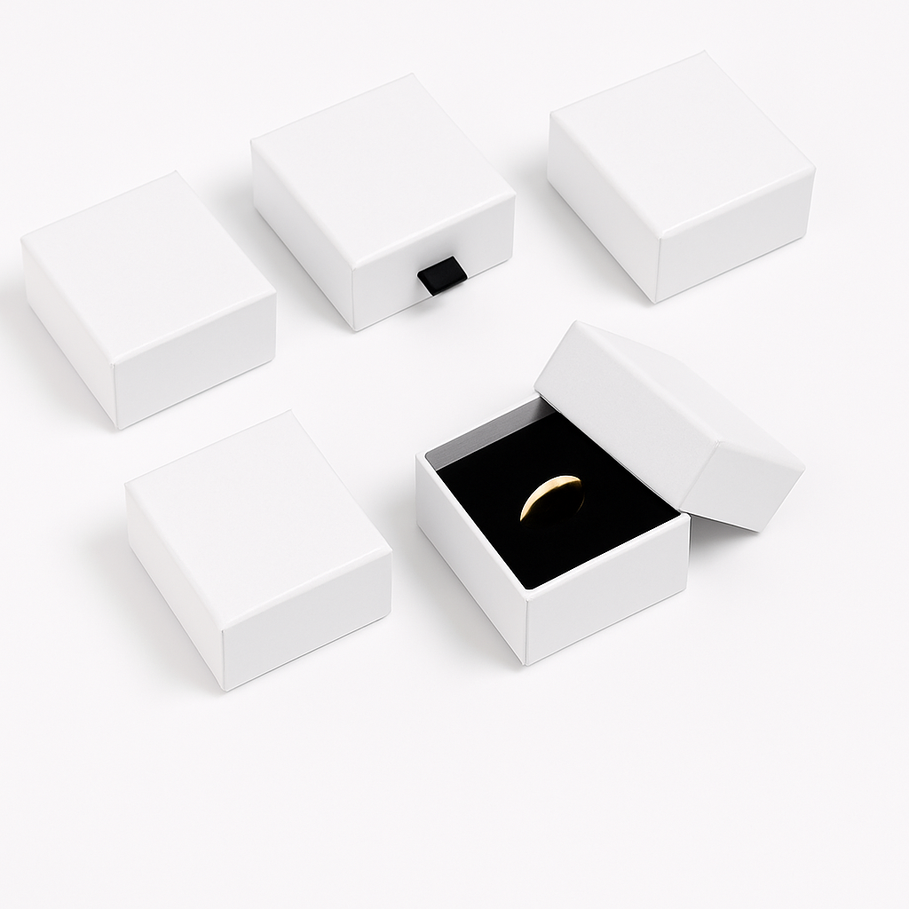 Elegant Drawer-Style Jewelry Gift Box – Premium Packaging for Necklaces & Bracelets - Brillare Bijou