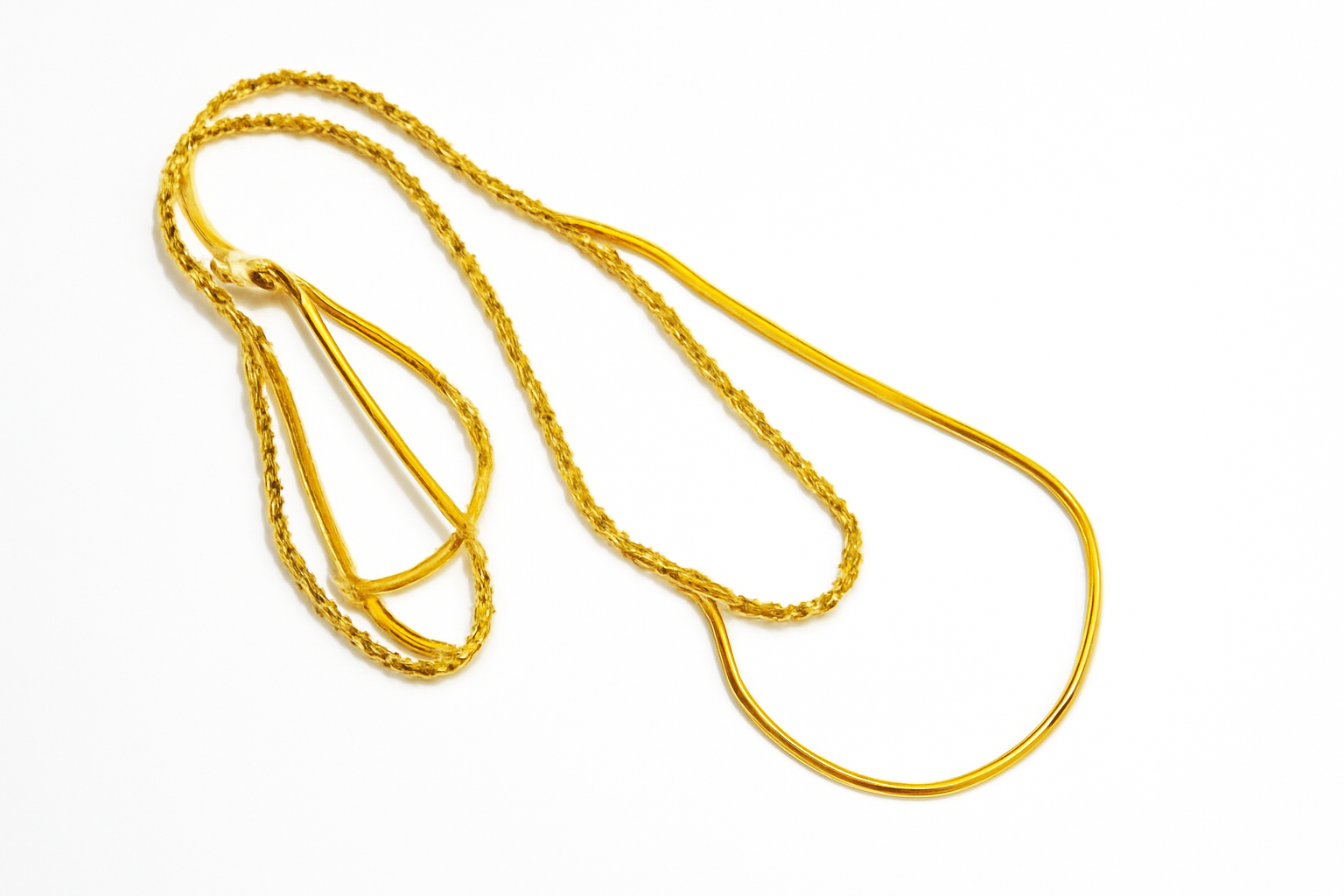 18K Gold-Plated Titanium Steel Triple-Layer Necklace – Effortless Elegance in Every Layer - Brillare Bijou