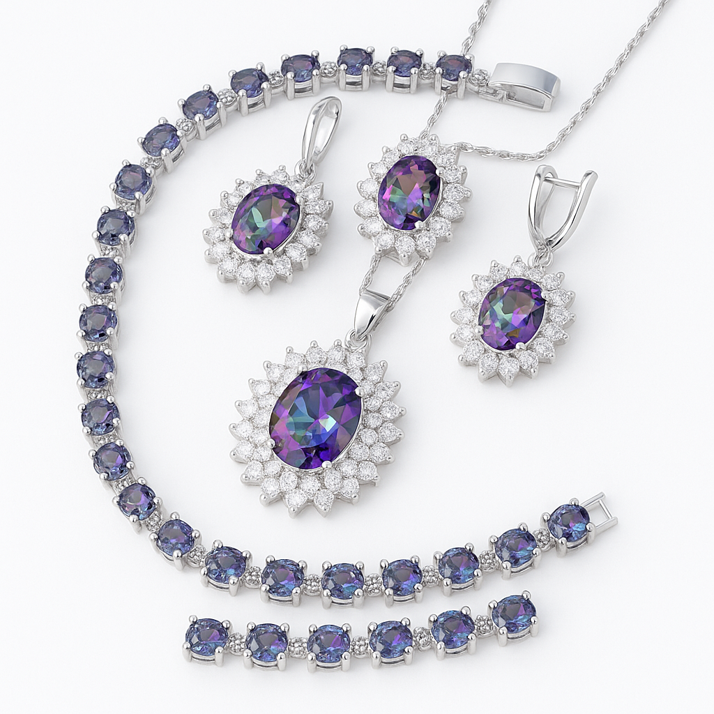 Bridal Jewelry Set - Elegance for the Aisle & Beyond - Brillare Bijou