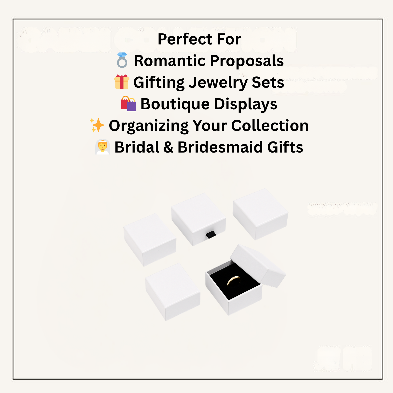 Elegant Drawer-Style Jewelry Gift Box – Premium Packaging for Necklaces & Bracelets - Brillare Bijou