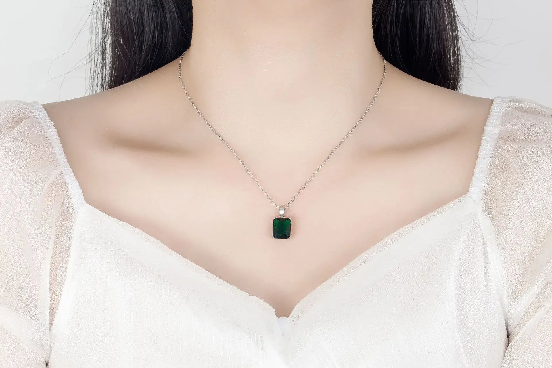 925 Sterling Silver Exquisite Ring Earrings Necklace Zircon Jewelry Sets For Women Christmas Valentine's Day Fashion Party Gifts - Brillare Bijou