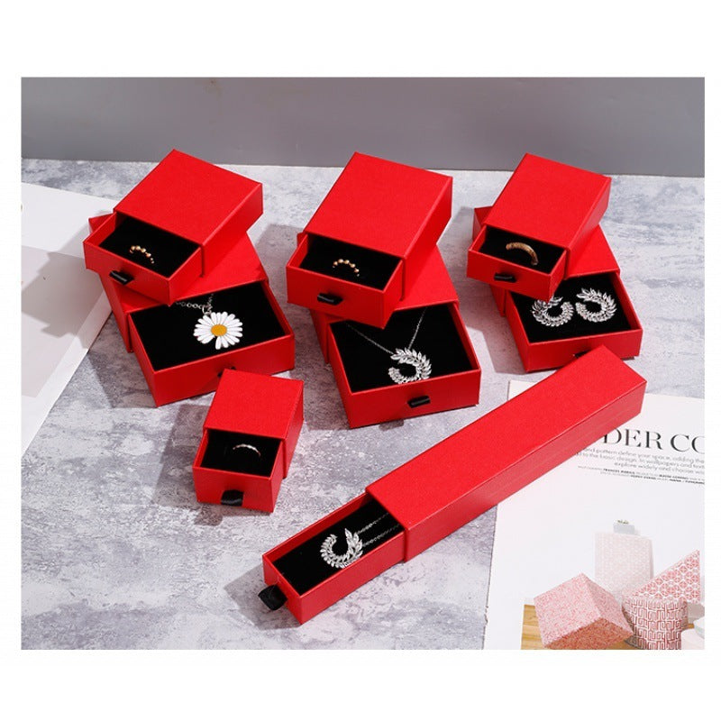 Luxury Drawer-Style Jewelry Gift Box – Elegant Packaging for Necklaces, Bracelets & More - Brillare Bijou