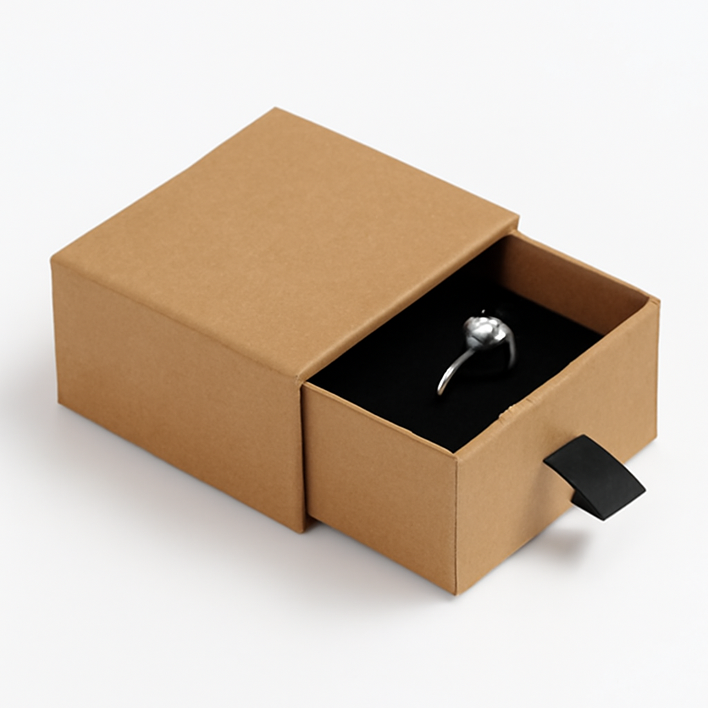 Elegant Drawer-Style Jewelry Gift Box – Premium Packaging for Necklaces & Bracelets
