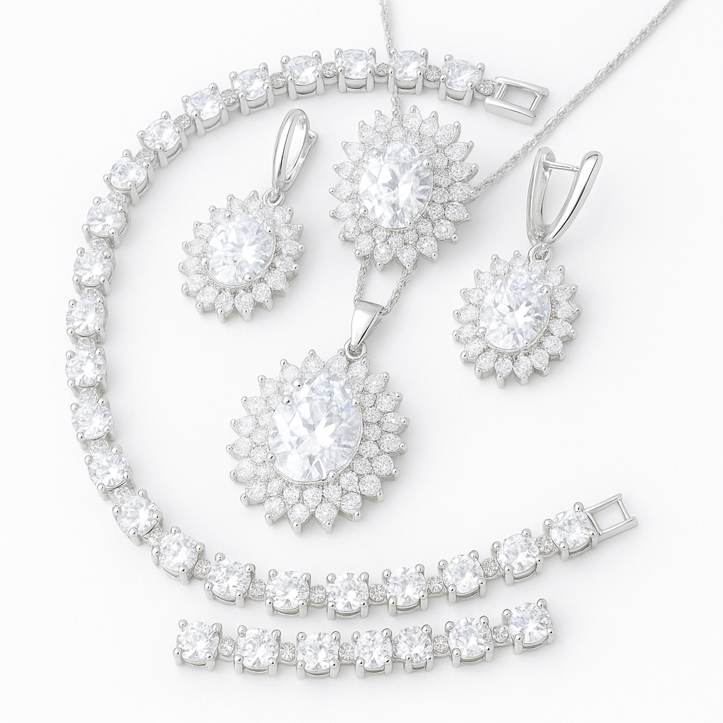Bridal Jewelry Set - Elegance for the Aisle & Beyond - Brillare Bijou