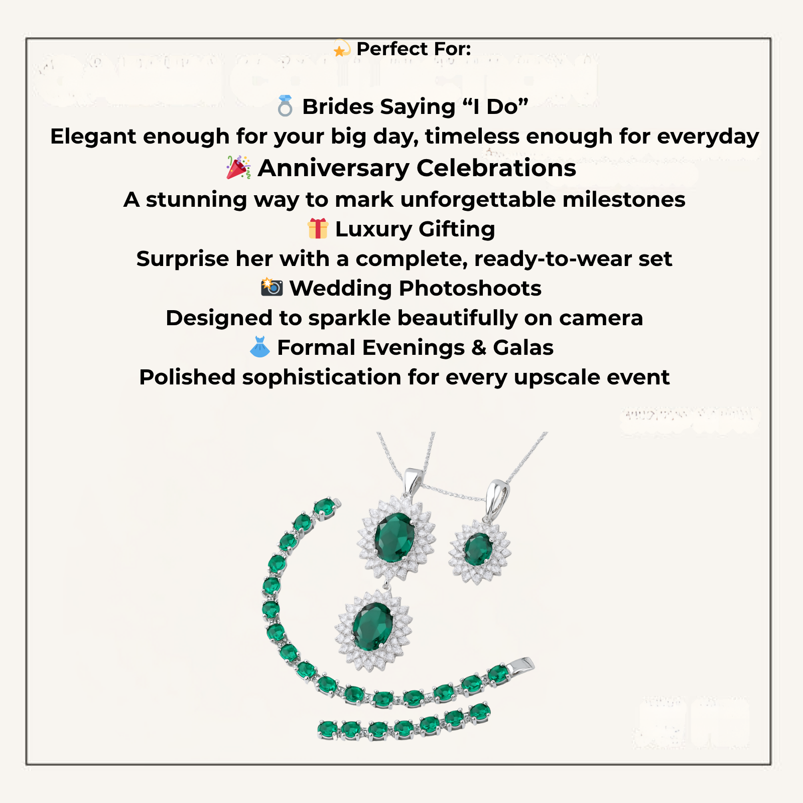 Bridal Jewelry Set - Elegance for the Aisle & Beyond - Brillare Bijou